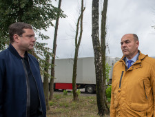 губернатор Алексей Островский проинспектировал отремонтированную улицу Лавочкина в Смоленске - фото - 2