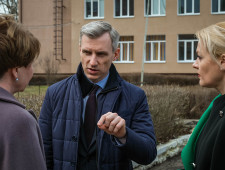 врио Губернатора Василий Анохин посетил Лицей имени Кирилла и Мефодия - фото - 1