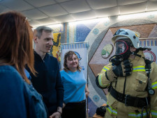 василий Анохин рассказал учащимся школ о преимуществах системы целевого набора - фото - 1