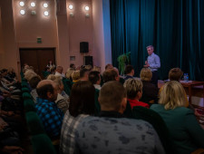 врио Губернатора Василий Анохин встретился с жителями Глинковского района - фото - 1