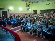 врио Губернатора Василий Анохин встретился с жителями Сафоновского района - фото - 1