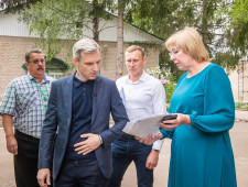 рабочая поездка врио Губернатора Василия Анохина в Кардымовский район - фото - 1