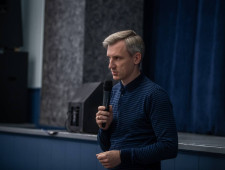 василий Анохин провел встречу с жителями Новодугинского района - фото - 1