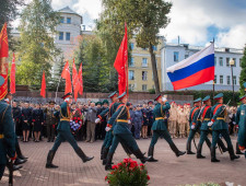 губернатор Василий Анохин принял участие в митинге, посвященном 80-й годовщине освобождения Смоленщины от фашистских захватчиков - фото - 1