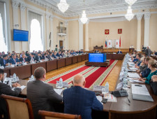 губернатор Василий Анохин принял участие в первом заседании Смоленской областной Думы VII созыва - фото - 1