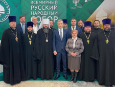 губернатор Василий Анохин принял участие в работе Всемирного Русского Народного Собора - фото - 1