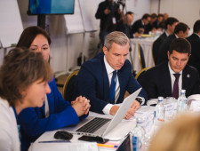 губернатор Смоленской области Василий Анохин принял участие в подготовке к заседанию Президиума Госсовета - фото - 1