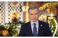 василий Анохин поздравил смолян с Рождеством Христовым - фото - 1