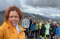 группа смоленских туристов прошла пешеходный маршрут в горах Хибины - фото - 1