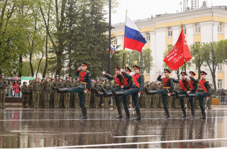 в Смоленске состоялись торжественные мероприятия в честь 81-ой годовщины Победы в Великой Отечественной войне - фото - 1