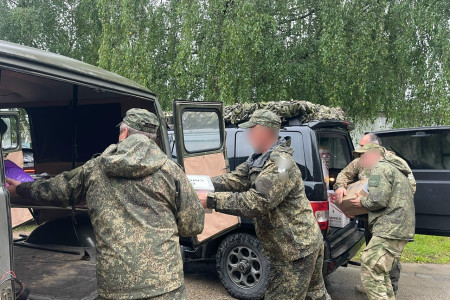 волонтёры движения «Ваш Тыл 67» отправили гуманитарный груз для отряда «БАРС-Смоленск» - фото - 1