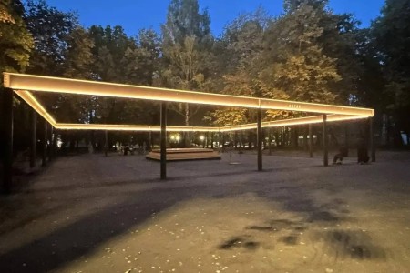 в Ярцеве завершено благоустройство центрального парка «Зелёный квартал» - фото - 1