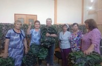 волонтёры штаба «Родина» из Рудни отправили на фронт около 2000 маскировочных сетей - фото - 1