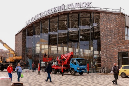в Смоленске выходит на финишную прямую реконструкция Заднепровского рынка - фото - 1