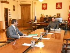 рабочая встреча Губернатора Алексея Островского с ректором СГМУ Романом Козловым - фото - 1