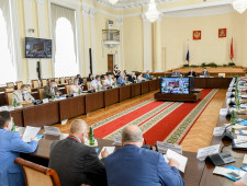 алексей Островский принял участие в заседании Совета Ассоциации территориальных объединений организаций профсоюзов ЦФО - фото - 1