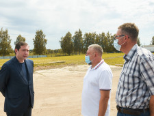 рабочая поездка Губернатора Алексея Островского в Рославльский район - фото - 1