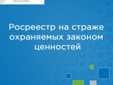 росреестр на страже охраняемых законом ценностей - фото - 1