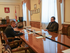 рабочая встреча Губернатора Алексея Островского с главой города Смоленска Андреем Борисовым - фото - 1