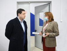 губернатор Алексей Островский посетил Смоленский строительный колледж - фото - 1