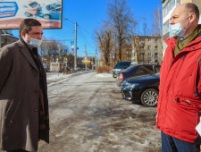 рабочая поездка Губернатора Алексея Островского по городу Смоленску - фото - 1