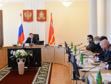 рабочее совещание с членами Администрации Смоленской области - фото - 1