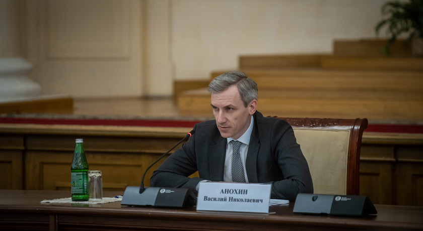 врио Губернатора Василий Анохин провел первое рабочее совещание с членами Администрации Смоленской области и руководителями исполнительных органов власти - фото - 1